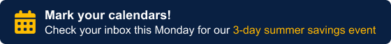 Mark Your Calendars