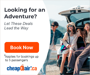 Looking for an Adventure? Your Next Story Starts Here! Save up to C$45? on our fees with Code GO45