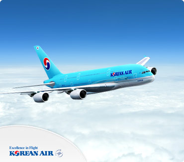 Save on Korean Air flights tickets Save on Korean Air Flights