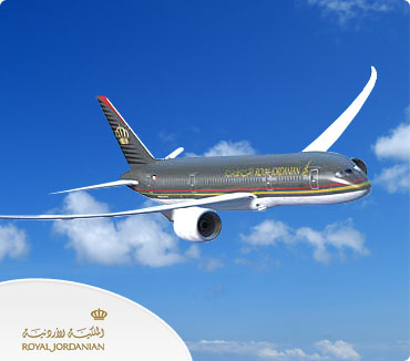 Save on Royal Jordanian flights tickets Save on Royal Jordanian Flights