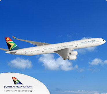 Save on South African Airways flights tickets Save on South African Airways Flights