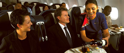 South African Airways Meal