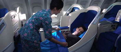 Malaysia Airlines Economy Cabin