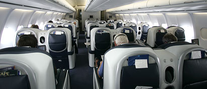 South African Airways Cabin Comfort