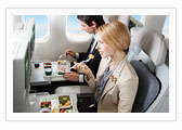 Classica Plus - Alitalia's Premium Economy Cabin