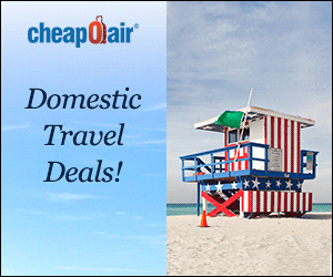 Domestic Travel Deals!
						Take up to $40◊ off with Promo Code USA40 Book Now!