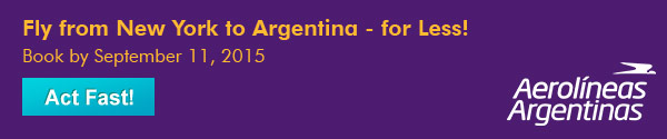 Fly from New York to Argentina - for Less!