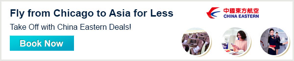 Fly from Chicago to Asia for Less