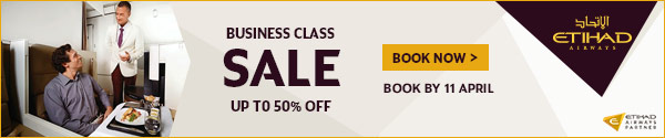Business Class Sale up to 50% off