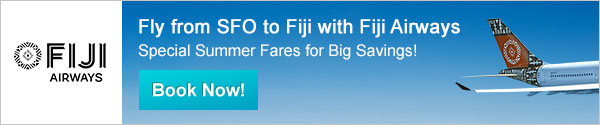 Fly from SFO to Fiji with Fiji Airways
