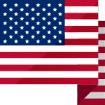 Illustration of American Flag for Memorial Day