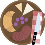 Illustration of French Food