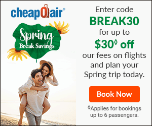 Soak Up the Sun and the Savings! Save up to $18 off flights & hotels with promo code BEACH18 Book Now!