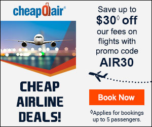 Cheap Airline Deals! Save up to $50? off our Fees on Flights with Promo Code AIR50. Book Now!