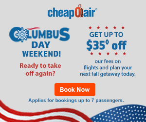 Let the shopping continue! Use code CMONDAY40 for up to $40 off our fees on your flight!