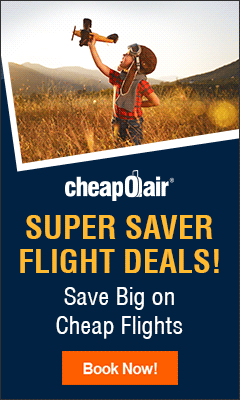 Cheap Flight Deals! Save up to $30◊ Off our fees  on Flights Use Coupon FLIGHT30. Book Now!