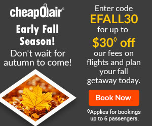 Halloween Travel Deals Save up to $30◊ off our Fees on Flights Use Coupon HALLO30
