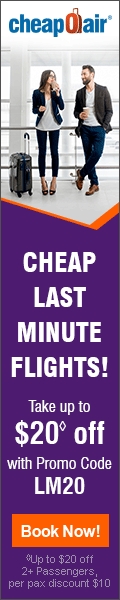 Cheap Last Minute Flights! Take up to $20◊ off with Promo Code LM20. Book Now!
