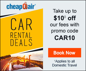 Car Rental Deals! Take up to $10◊ Off our fees with Promo Code CAR10. Book Now!