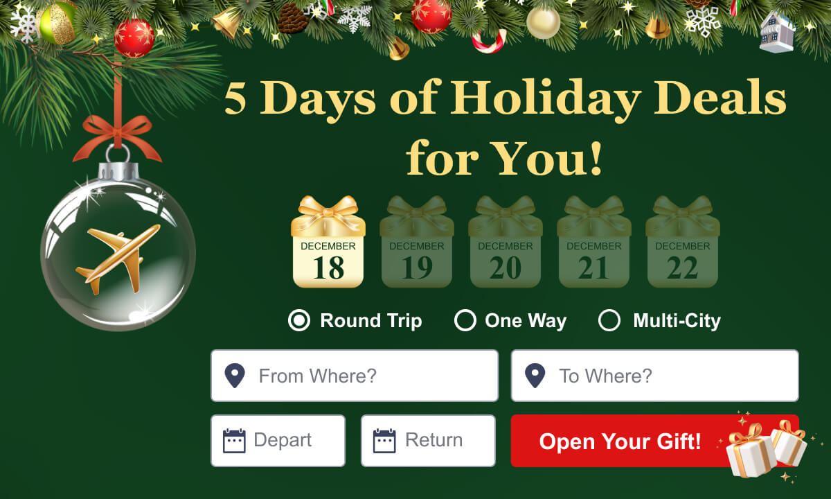 5 Days of Holiday Deals for You!