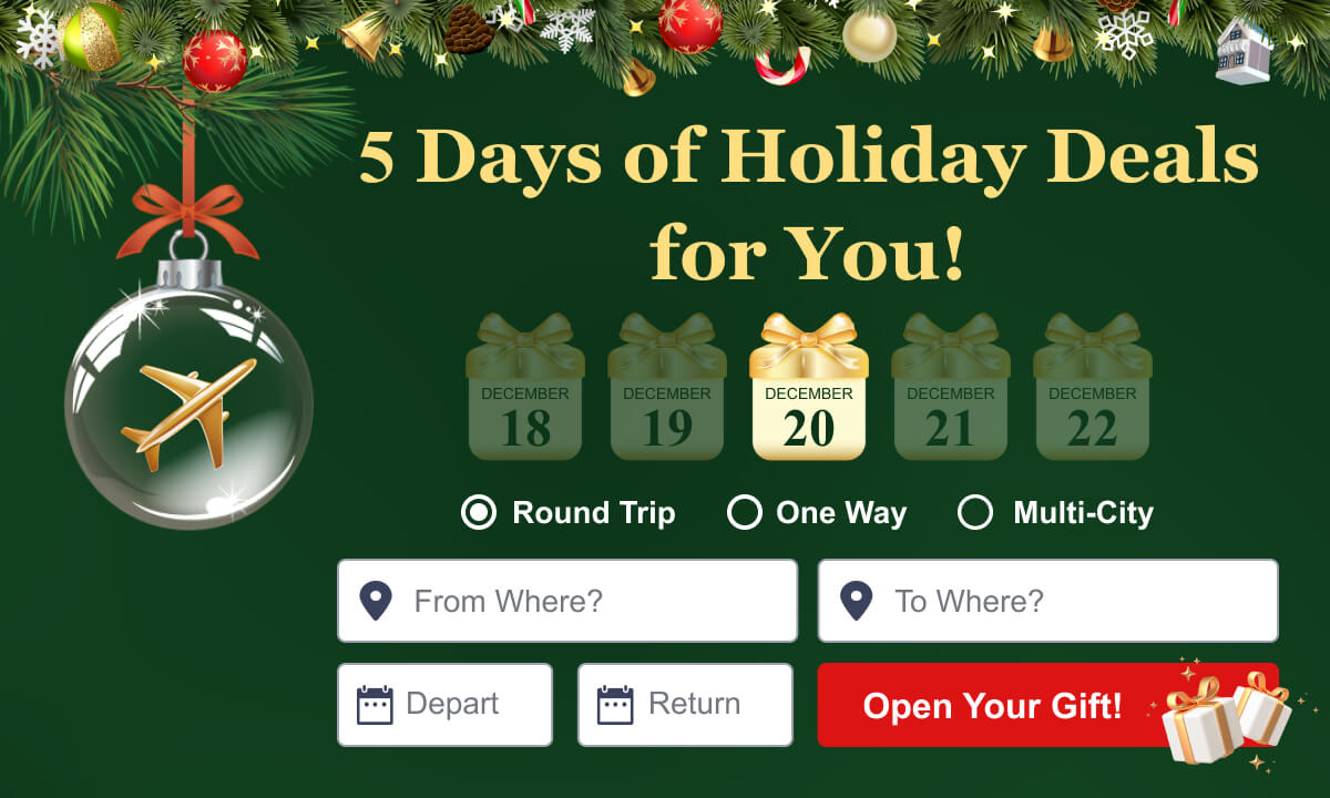 5 Days of Holiday Deals for You!