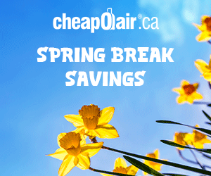 Score cheap Spring Break savings today! Enter Promo Code BREAK25 and save up to C$25◊ on our fees.