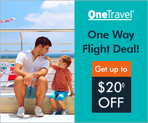 One Way Flight Deals! Get up to $20 off◊ our fees with promo code OW20. Book Now!