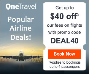 Popular Airline Deals! Save up to $40 on Popular Airlines with Code DEAL40 Book Now