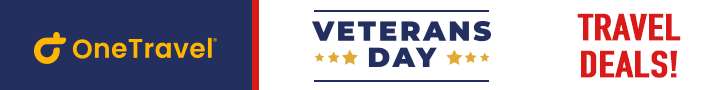 Veterans Day travel savings are here. Book flights and save up to $45◊ on our fees with Promo Code VTRN45. Enter Code & Save