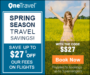 Spring Break Travel Special! Get up to $18 off our fees on flights with the code SB18 Use the Code & Save!