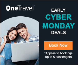 Early Cyber Monday Deals! Cyber Monday deals are here, which means you can save even more on cheap flight deals! Get up to $25 off our fees on flights with code EARLYCM25.  Book Today!