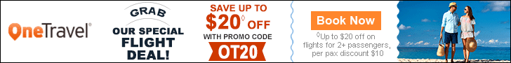 Grab Our Best Flight Deal! Get up to $20 off with promo code OT20 Book Now!