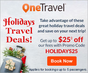Thanksgiving Travel Deals! Save up to $35 off◊ our fees on flights Use Coupon TG35