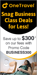 Fly in comfort with Business Class Travel !! Use Code BC300 and Get up to $300◊ off our fees, Book Now!