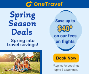 Spring into travel savings! Use Promo Code SS40 and save up to $40◊ on our fees. Enter Code & Save!