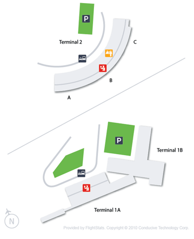 Mumbai Airport Terminal Map