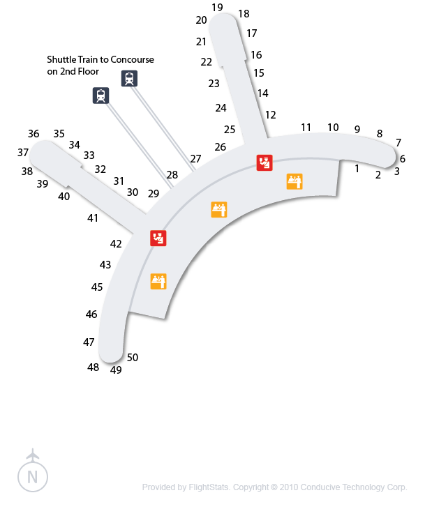 Карта аэропорт инчхон