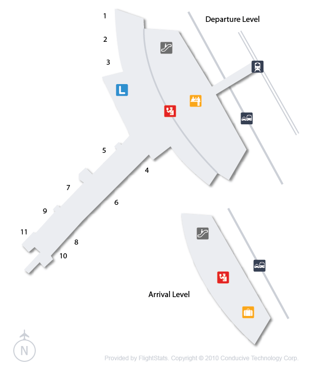 Guayaquil Airport Terminal Map