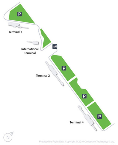 Ontario International Airport Terminal Map   ONT 1 