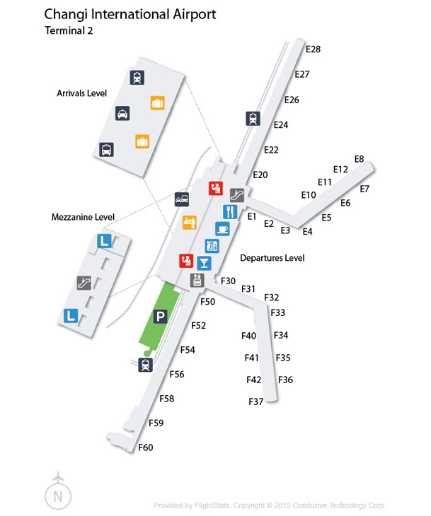 Map Of Singapore International Airport World Maps