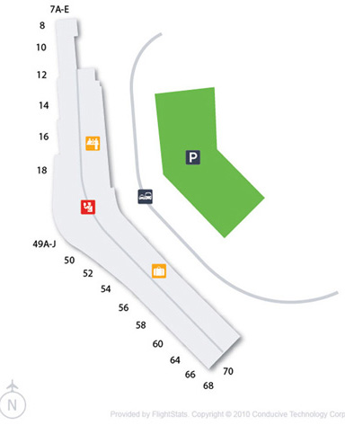 Edmonton International Airport Map