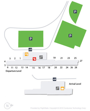 Ottawa Macdonald Cartier Airport Map Yow Printable Te - vrogue.co