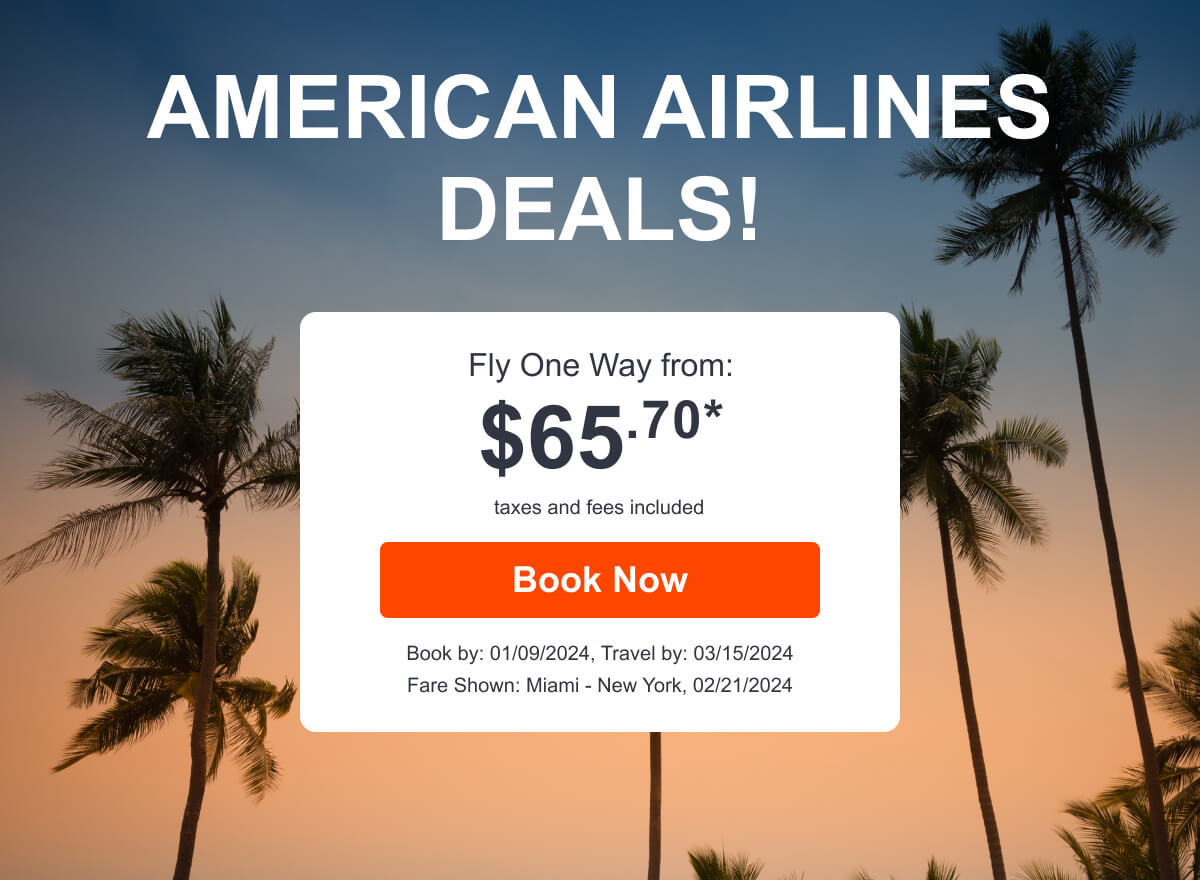 American Airlines Deals!