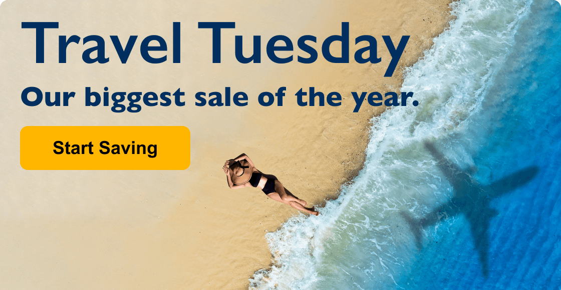 Travel Tuesday Deals!