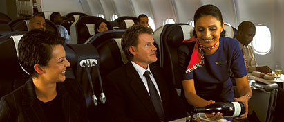 South African Airways Economy Class