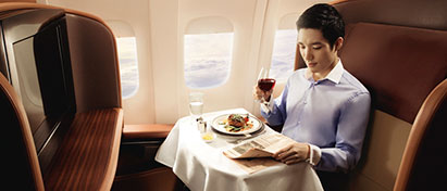 singapore airlines First Class