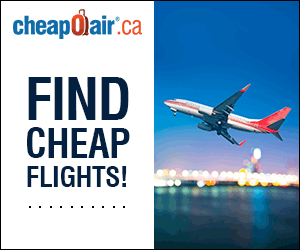 Find Cheap Flights!  Take up to C$24? off with Promo Code FLIGHT24 Book Now!