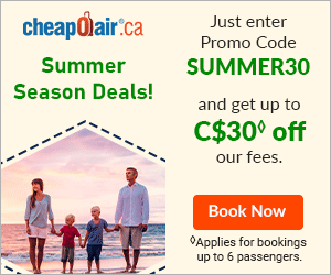 Enter code SUMMER30 for up to $30◊ off our fees on flights and plan your trip today.