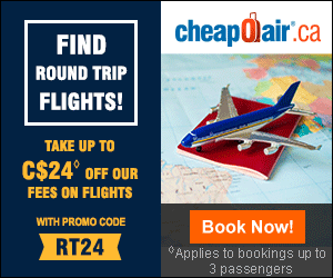 Find Round Trip Flights!  Take up to $33◊ off with Promo Code RT33 Book Now!