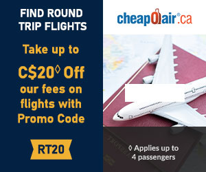 Take up to C$20◊ off with Promo Code RT20. Book Now!